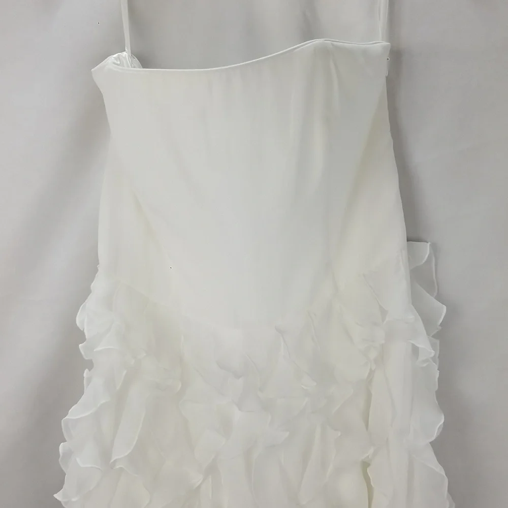 White House Black Market Tiered Waterfall Gown NWT - Picture 2 of 13
